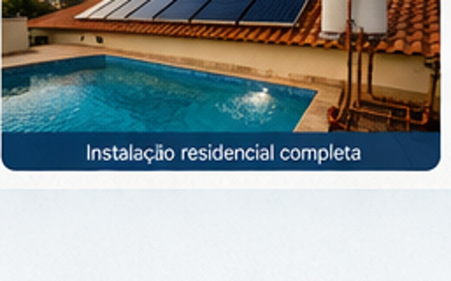 Sistema térmico em área externa